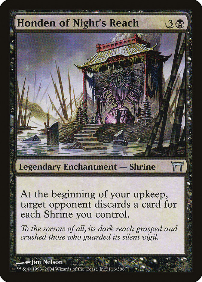 Magic | Honden of Night's Reach [Champions of Kamigawa] | The Nerd Merchant