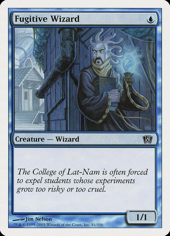 Magic | Fugitive Wizard [Eighth Edition] | The Nerd Merchant