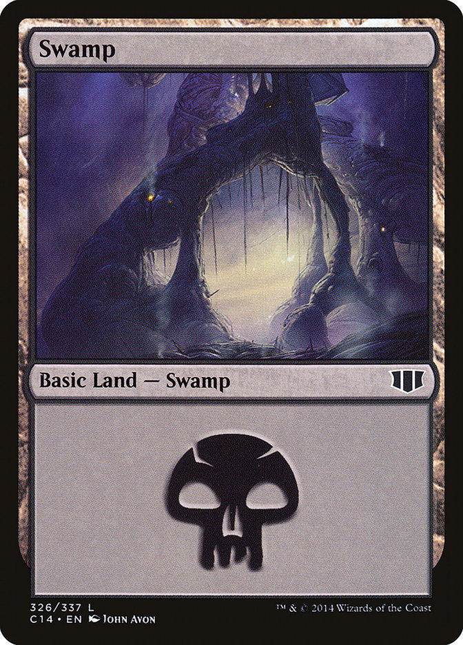 Magic | Swamp (326) [Commander 2014] | The Nerd Merchant