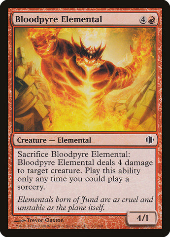 Magic | Bloodpyre Elemental [Shards of Alara] | The Nerd Merchant
