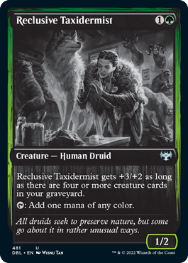 Magic | Reclusive Taxidermist [Innistrad: Double Feature] | The Nerd Merchant
