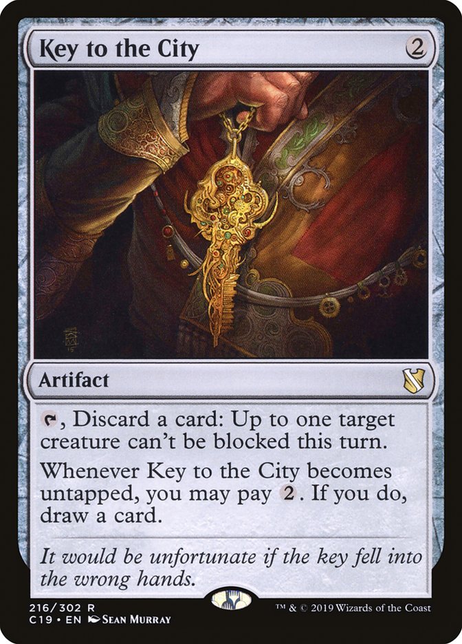 Magic | Key to the City [Commander 2019] | The Nerd Merchant
