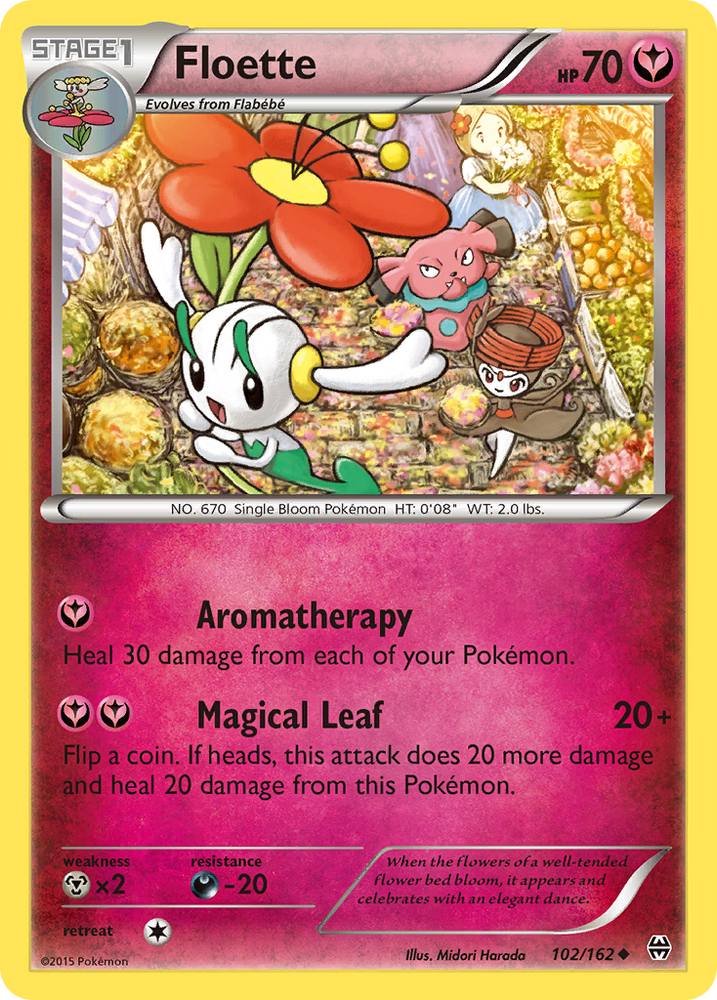 Pokemon | Floette (102/162) [XY: BREAKthrough] | The Nerd Merchant