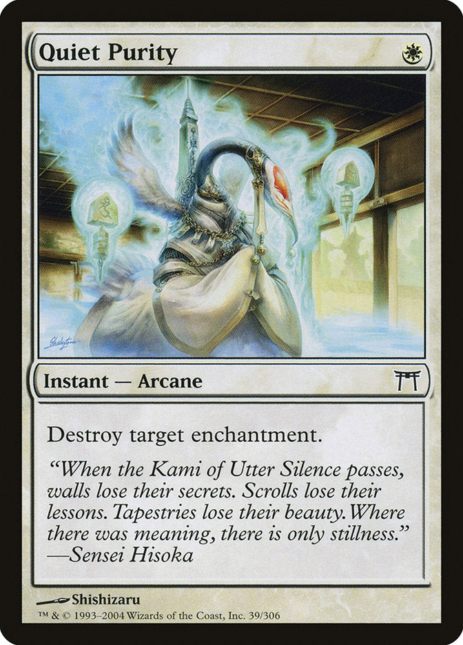 Magic | Quiet Purity [Champions of Kamigawa] | The Nerd Merchant