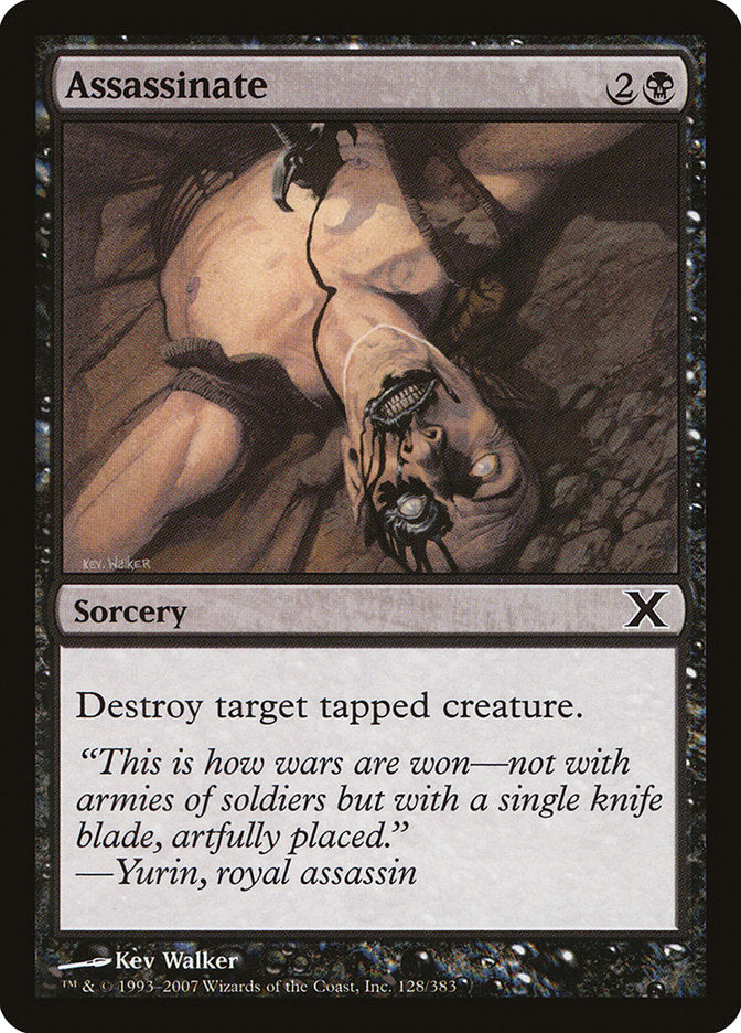 Magic | Assassinate [Tenth Edition] | The Nerd Merchant