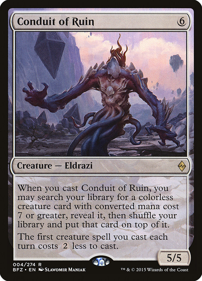 Magic | Conduit of Ruin [Battle for Zendikar] | The Nerd Merchant