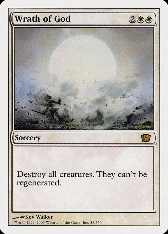 Magic | Wrath of God [Eighth Edition] | The Nerd Merchant