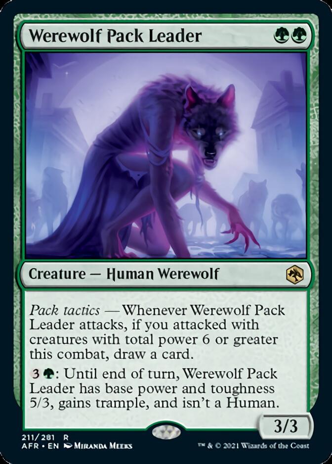 Magic | Werewolf Pack Leader [Dungeons & Dragons: Adventures in the Forgotten Realms] | The Nerd Merchant