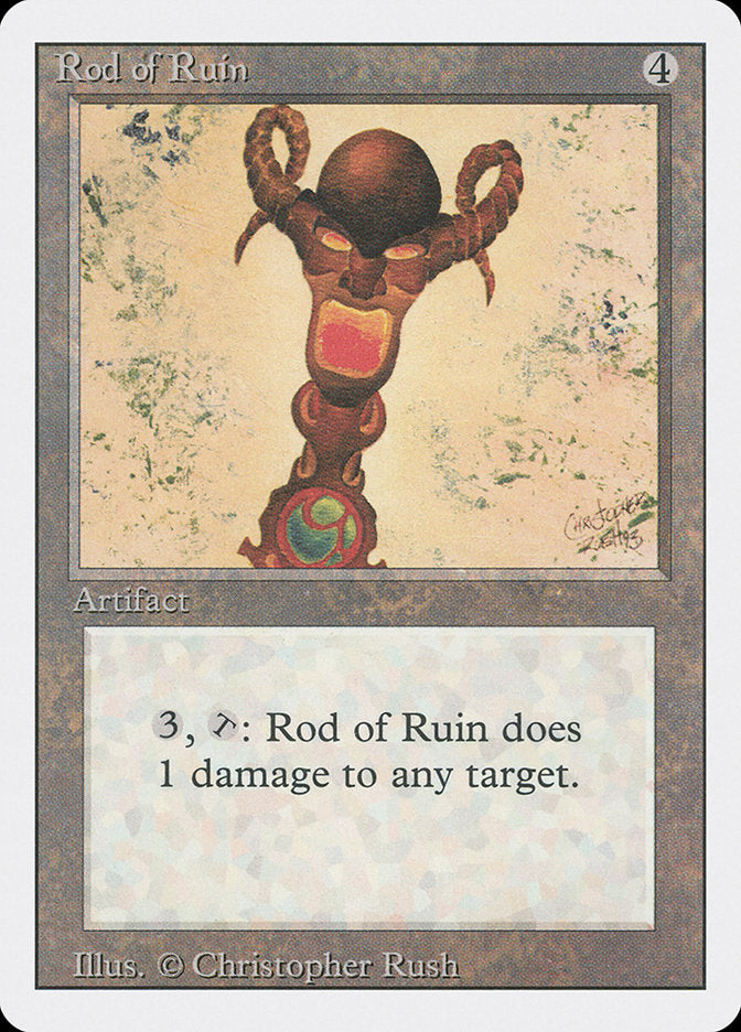Magic | Rod of Ruin [Revised Edition] | The Nerd Merchant