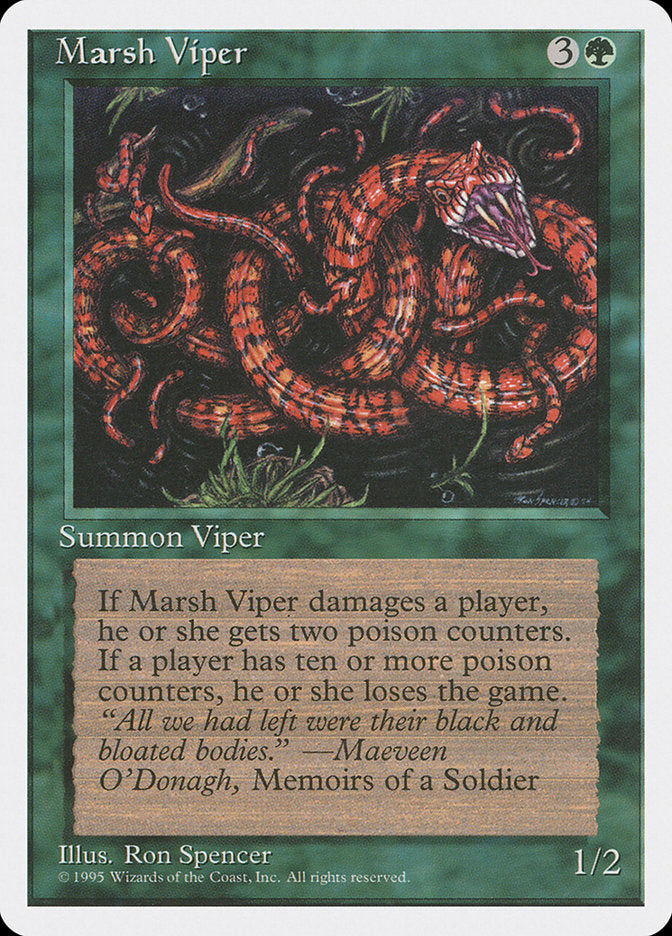 Magic | Marsh Viper [Fourth Edition] | The Nerd Merchant