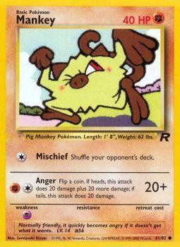 Pokemon | Mankey (61/82) [Team Rocket Unlimited] | The Nerd Merchant