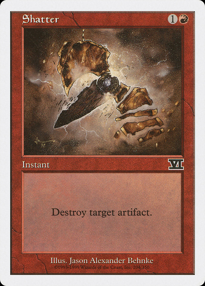 Magic | Shatter [Classic Sixth Edition] | The Nerd Merchant