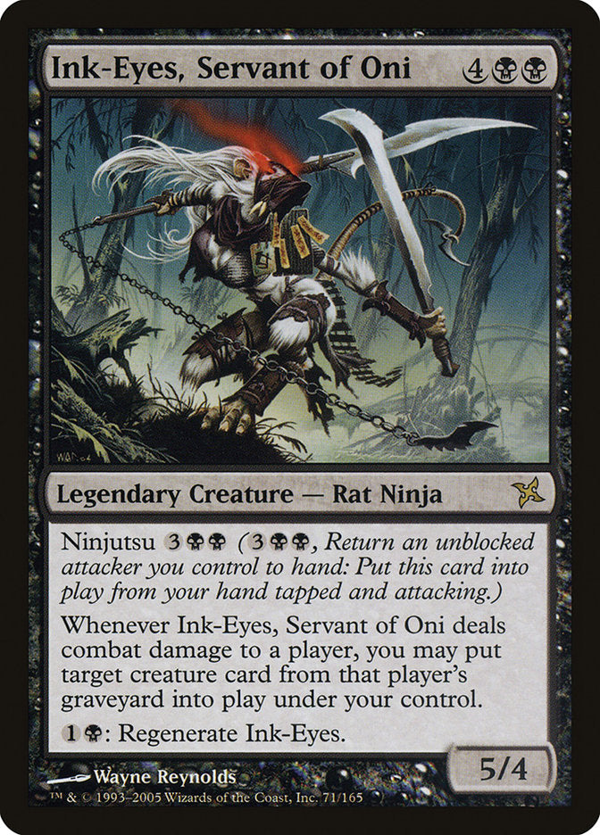 Magic | Ink-Eyes, Servant of Oni [Betrayers of Kamigawa] | The Nerd Merchant