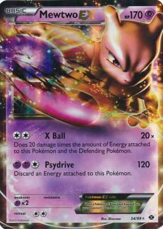 Pokemon | Mewtwo EX (54/99) (Jumbo Card) [Black & White: Next Destinies] | The Nerd Merchant