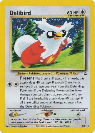 Pokemon | Delibird (5/64) [Neo Revelation Unlimited] | The Nerd Merchant