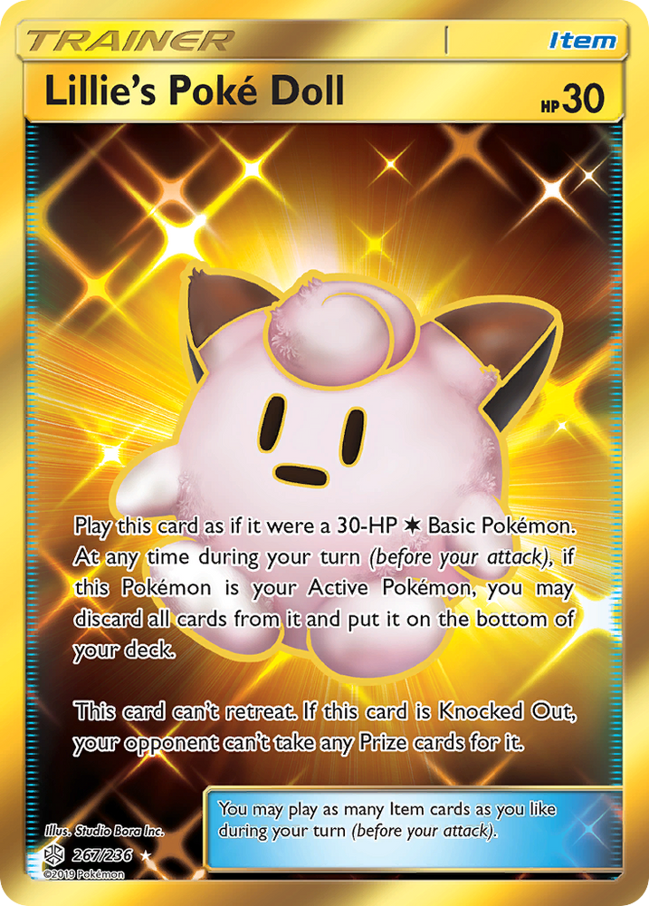 Pokemon| Lillie's Poke Doll (267/236) [Sun & Moon: Cosmic Eclipse] | The Nerd Merchant