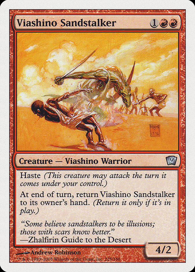 Magic | Viashino Sandstalker [Ninth Edition] | The Nerd Merchant