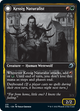 Magic | Kessig Naturalist // Lord of the Ulvenwald [Innistrad: Double Feature] | The Nerd Merchant
