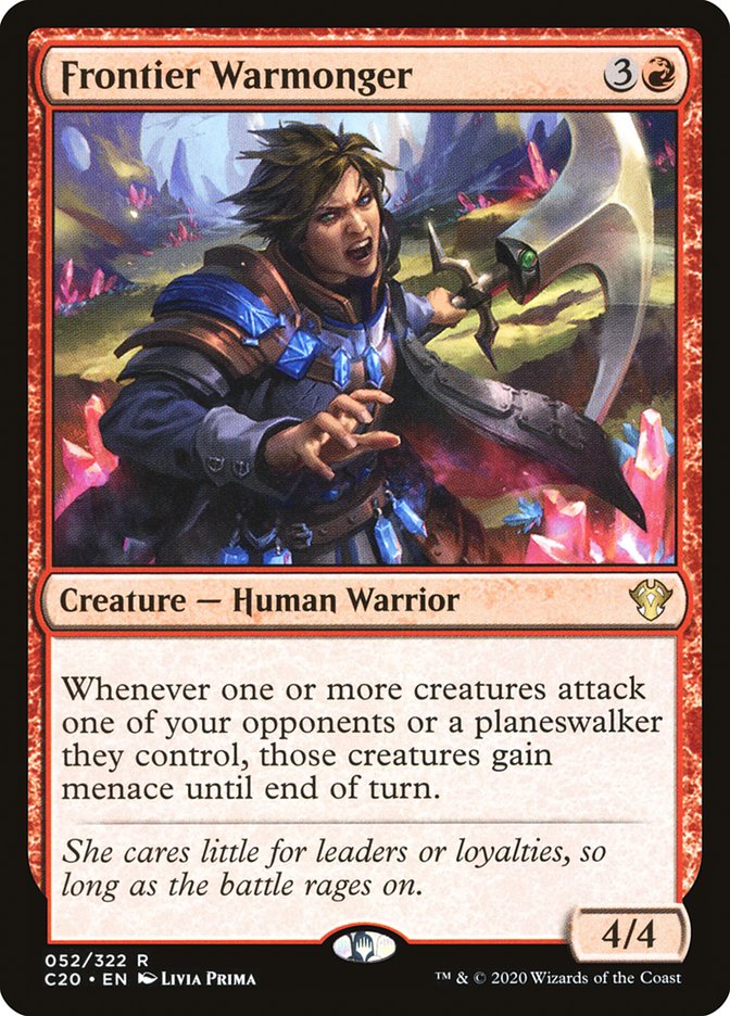 Magic | Frontier Warmonger [Commander 2020] | The Nerd Merchant