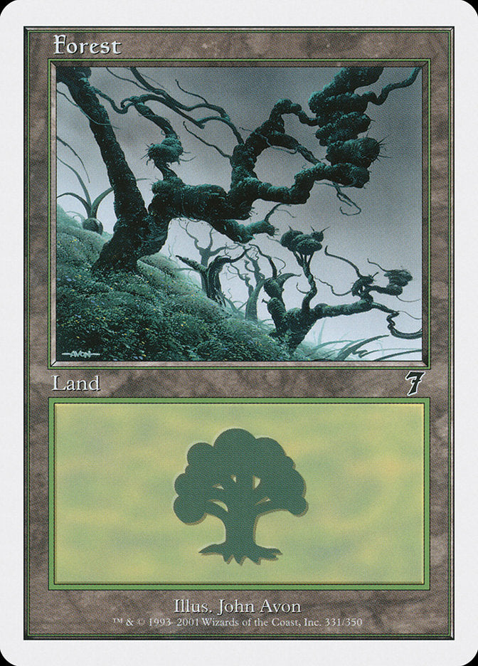 Magic | Forest (331) [Seventh Edition] | The Nerd Merchant