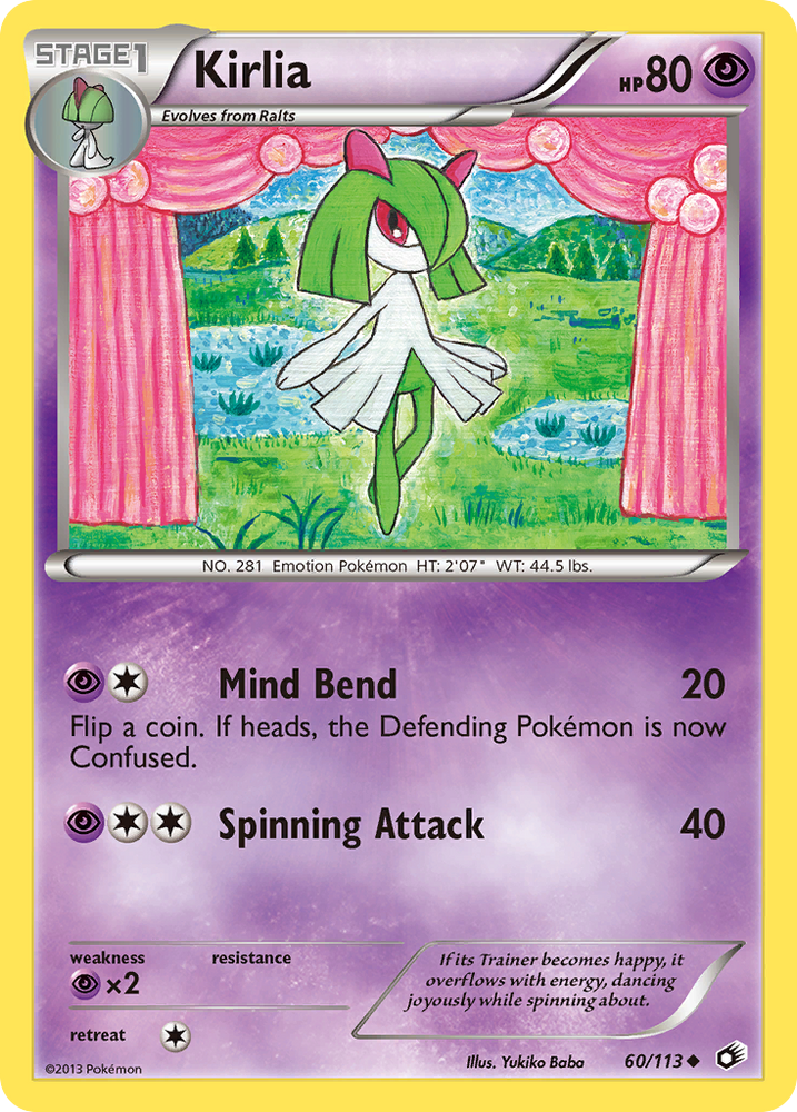 Pokemon | Kirlia (60/113) [Black & White: Legendary Treasures] | The Nerd Merchant