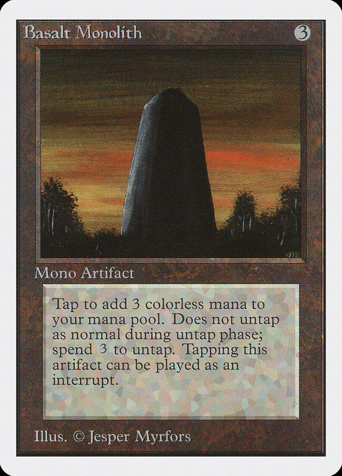 Magic | Basalt Monolith [Unlimited Edition] | The Nerd Merchant