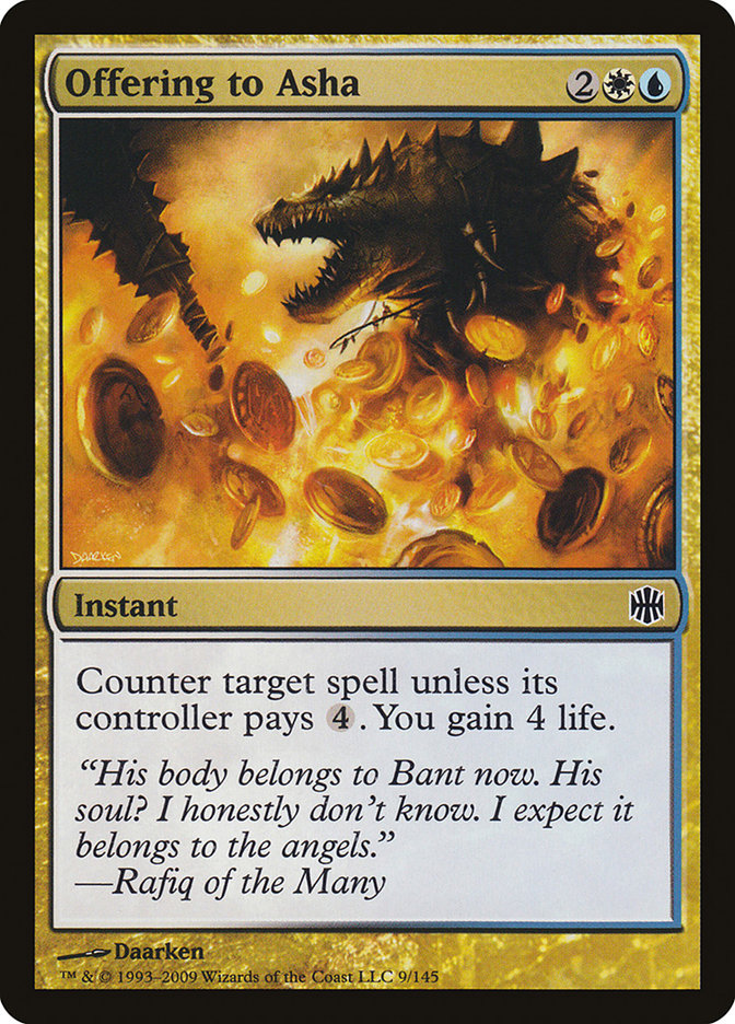 Magic | Offering to Asha [Alara Reborn] | The Nerd Merchant
