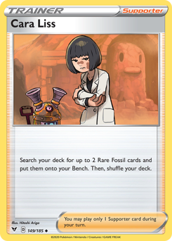 Pokemon | Cara Liss (149/185) [Sword & Shield: Vivid Voltage] | The Nerd Merchant