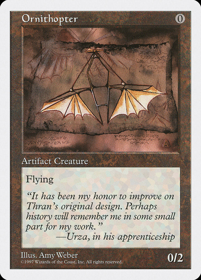 Magic | Ornithopter [Fifth Edition] | The Nerd Merchant