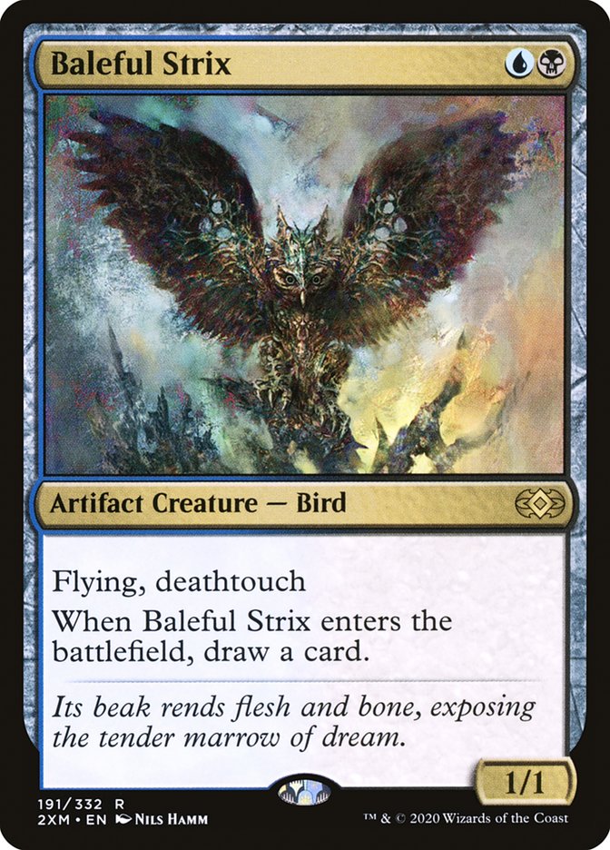 Magic | Baleful Strix [Double Masters] | The Nerd Merchant