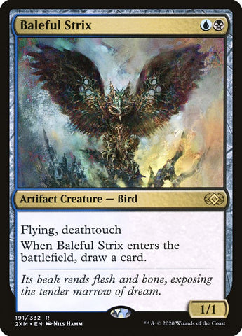 Magic | Baleful Strix [Double Masters] | The Nerd Merchant
