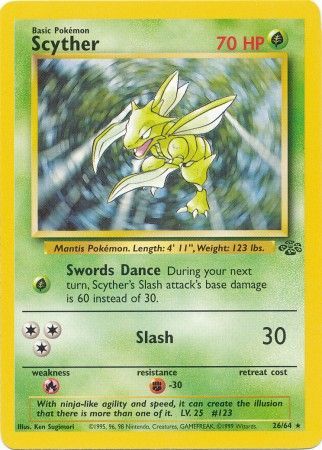 Pokemon | Scyther (26/64) [Jungle Unlimited] | The Nerd Merchant