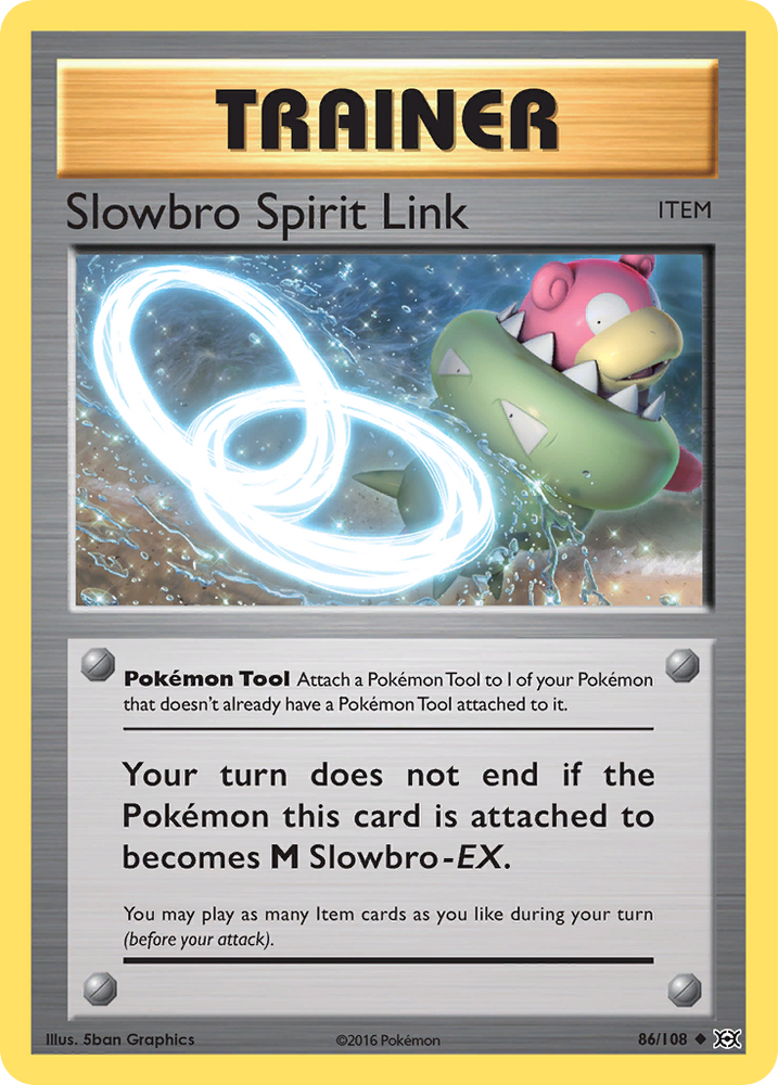 Pokemon | Slowbro Spirit Link (86/108) [XY: Evolutions] | The Nerd Merchant