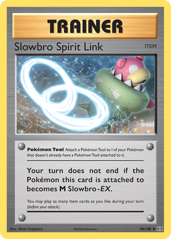 Pokemon | Slowbro Spirit Link (86/108) [XY: Evolutions] | The Nerd Merchant