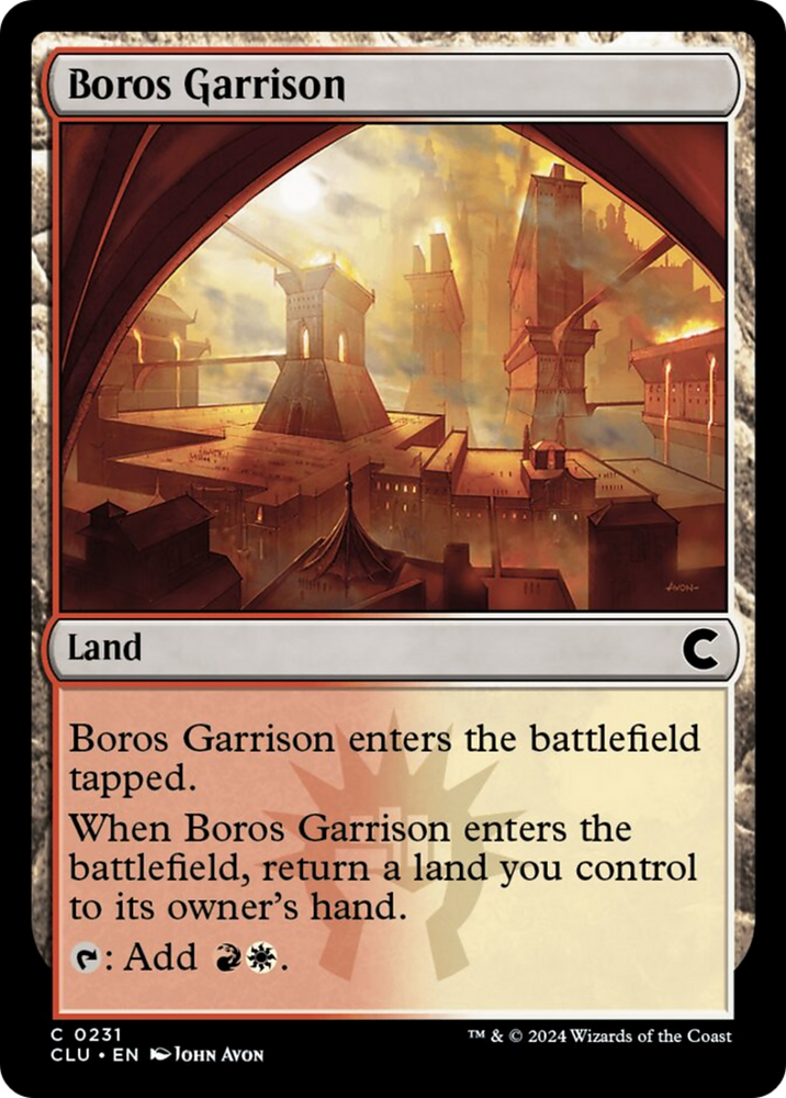 Magic | Boros Garrison [Ravnica: Clue Edition] | The Nerd Merchant
