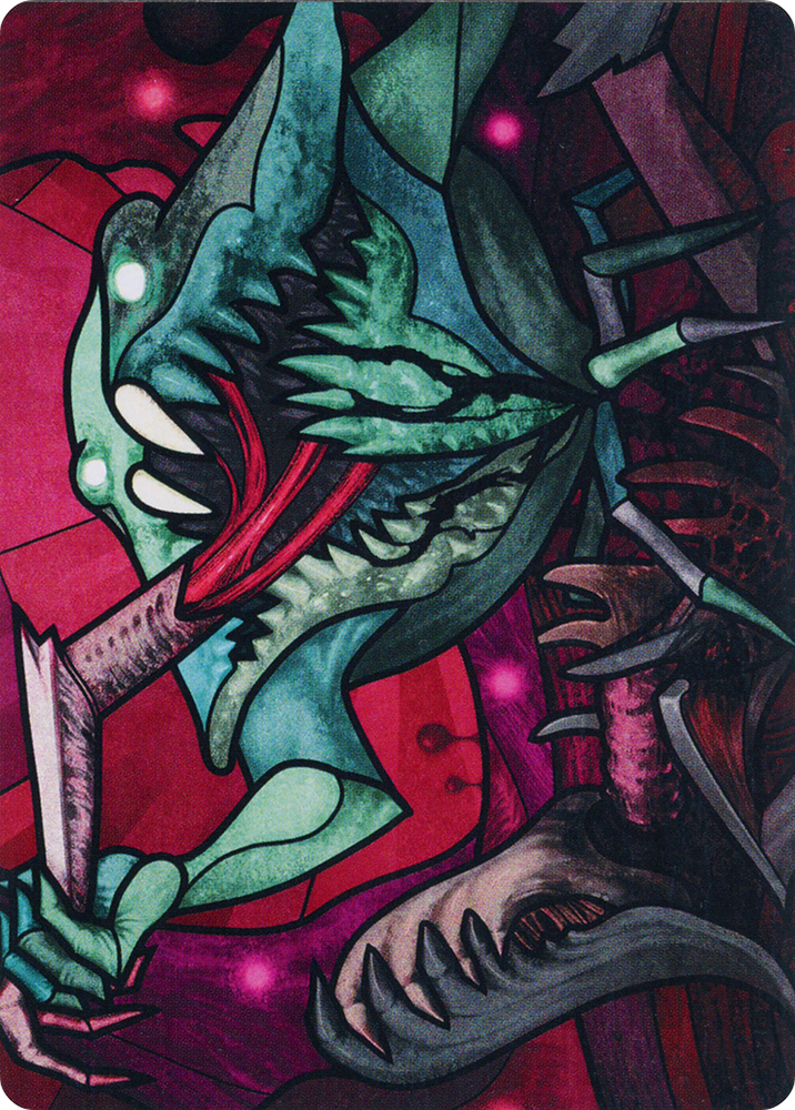 Magic | Yargle, Glutton of Urborg Art Card [March of the Machine Art Series] | The Nerd Merchant