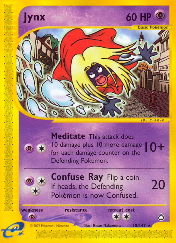 Pokemon | Jynx (18/147) [Aquapolis] | The Nerd Merchant