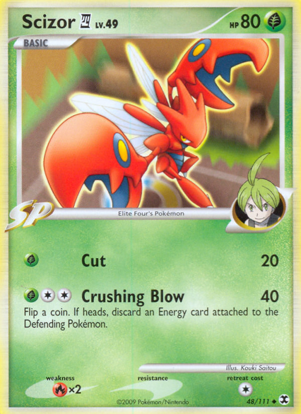 Pokemon | Scizor (48/111) [Platinum: Rising Rivals] | The Nerd Merchant