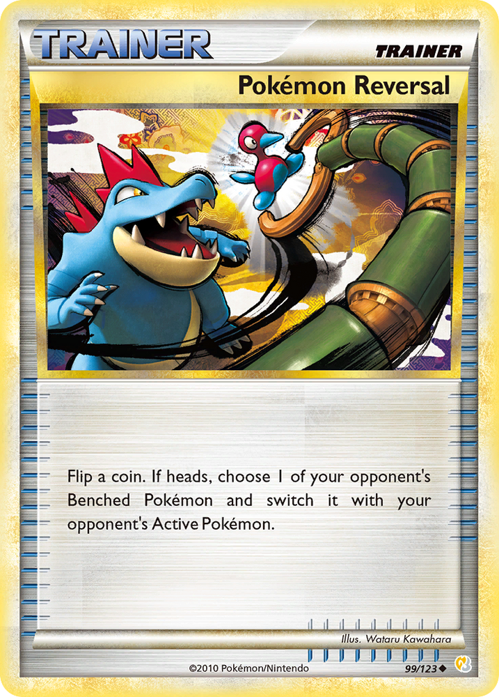 Pokemon | Pokemon Reversal (99/123) [HeartGold & SoulSilver: Base Set] | The Nerd Merchant