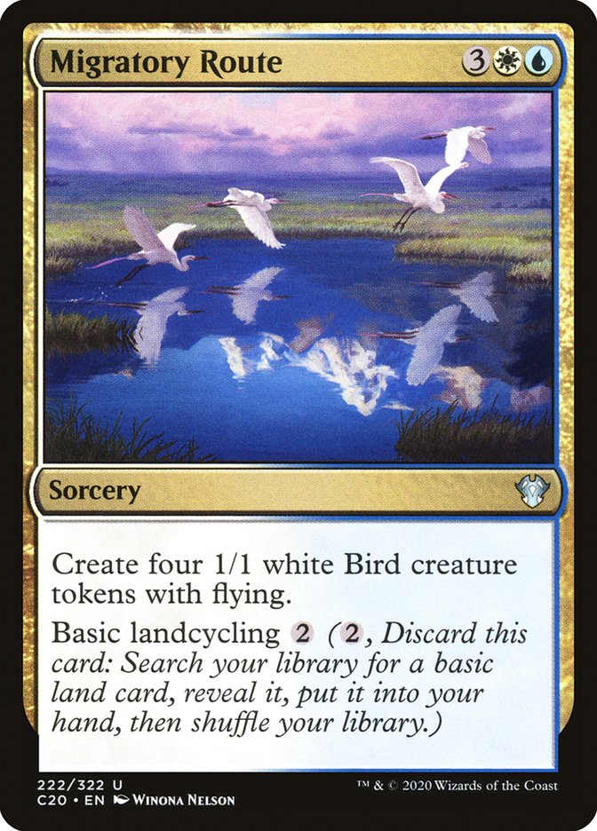 Magic | Migratory Route [Commander 2020] | The Nerd Merchant
