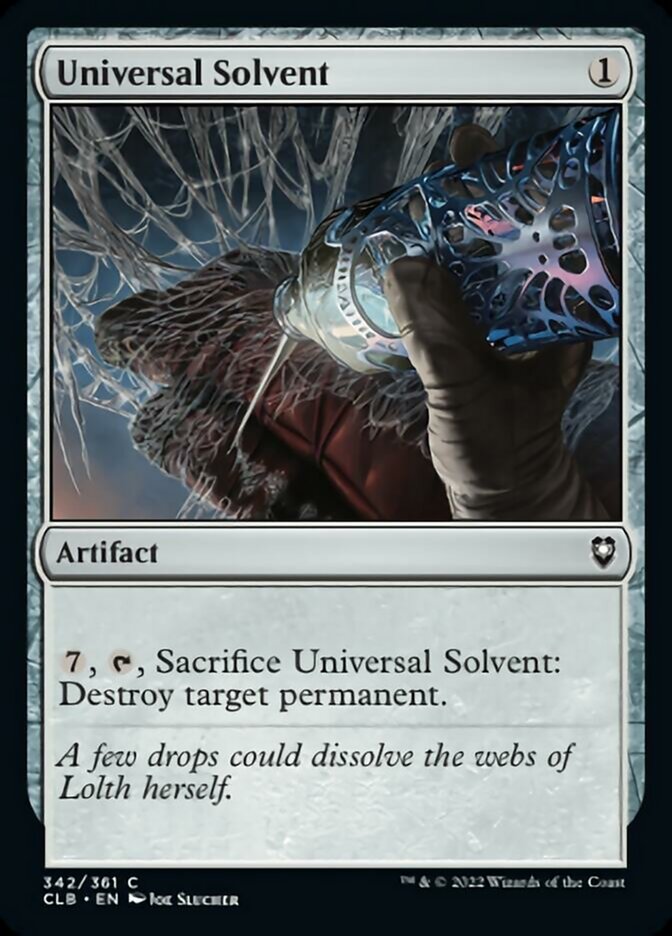 Magic | Universal Solvent [Commander Legends: Battle for Baldur's Gate] | The Nerd Merchant