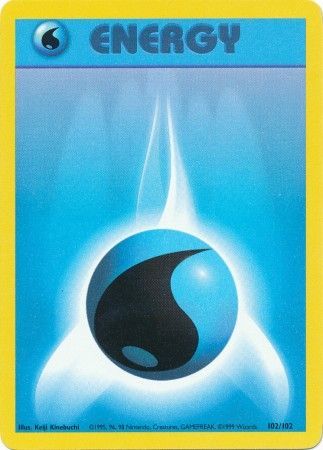 Pokemon | Water Energy (102/102) [Base Set Unlimited] | The Nerd Merchant