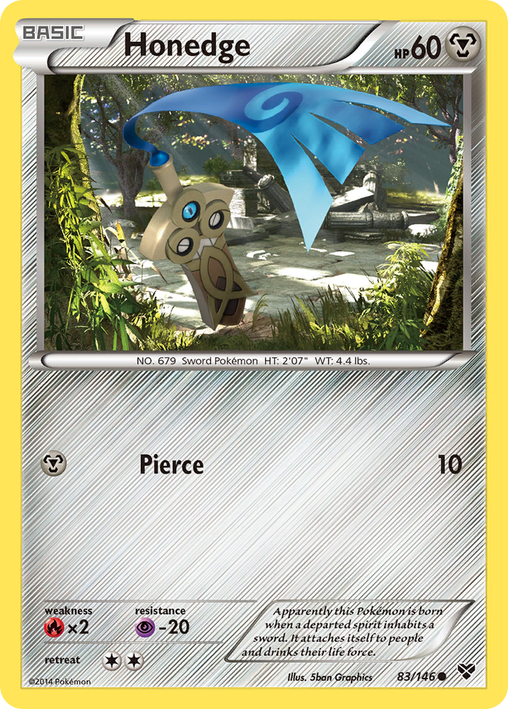 Pokemon | Honedge (83/146) [XY: Base Set] | The Nerd Merchant