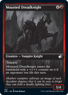 Magic | Mounted Dreadknight [Innistrad: Double Feature] | The Nerd Merchant