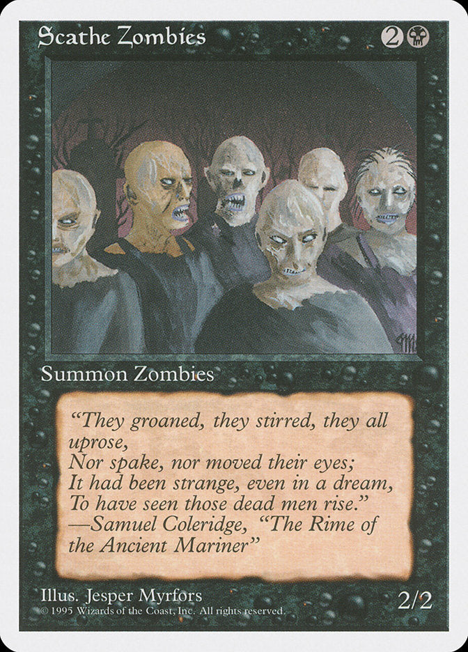 Magic | Scathe Zombies [Fourth Edition] | The Nerd Merchant