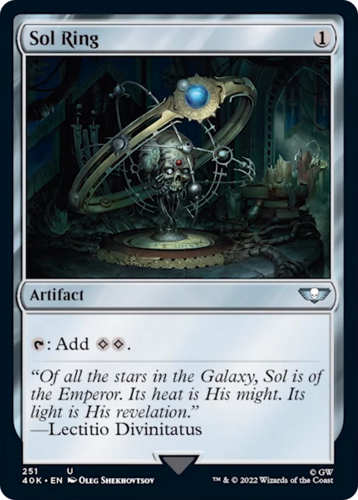 Magic | Sol Ring (251) [Warhammer 40,000] | The Nerd Merchant