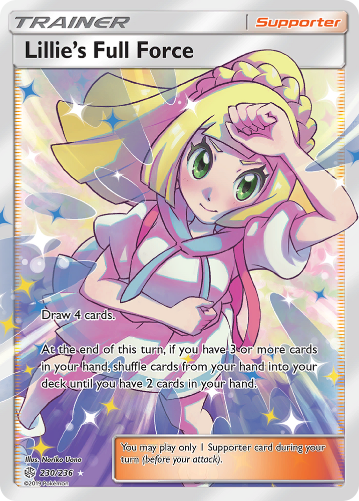 Pokemon| Lillie's Full Force (230/236) [Sun & Moon: Cosmic Eclipse] | The Nerd Merchant