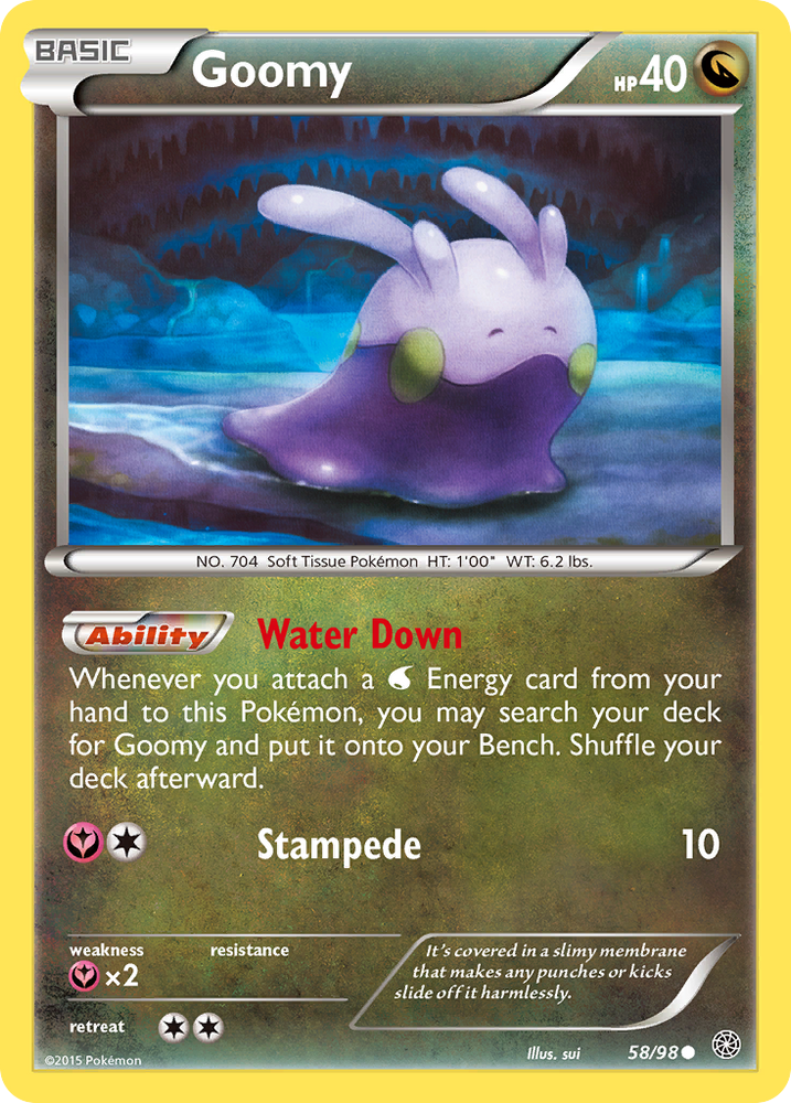 Pokemon | Goomy (58/98) [XY: Ancient Origins] | The Nerd Merchant