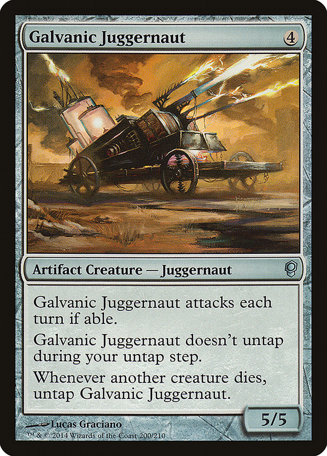 Magic | Galvanic Juggernaut [Conspiracy] | The Nerd Merchant