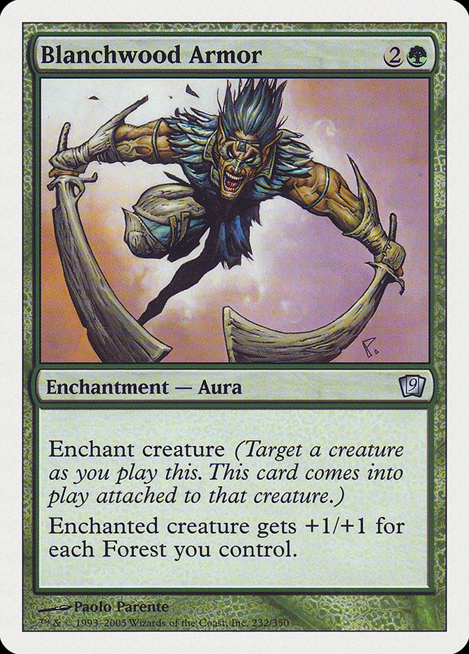 Magic | Blanchwood Armor [Ninth Edition] | The Nerd Merchant